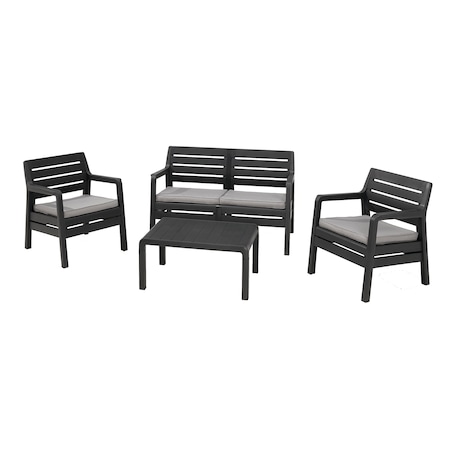 Set mobilier gradina ALLIBERT Delano review