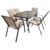 Set mobilier gradina / terasa Kring Luna, masa 150x90x70 cm, 6 scaune 54x90x68 cm Review si Pareri pertinente