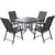 Set mobilier gradina Heinner Soria, masa 100x100cm, 4 scaune pliabile : Review si Pareri